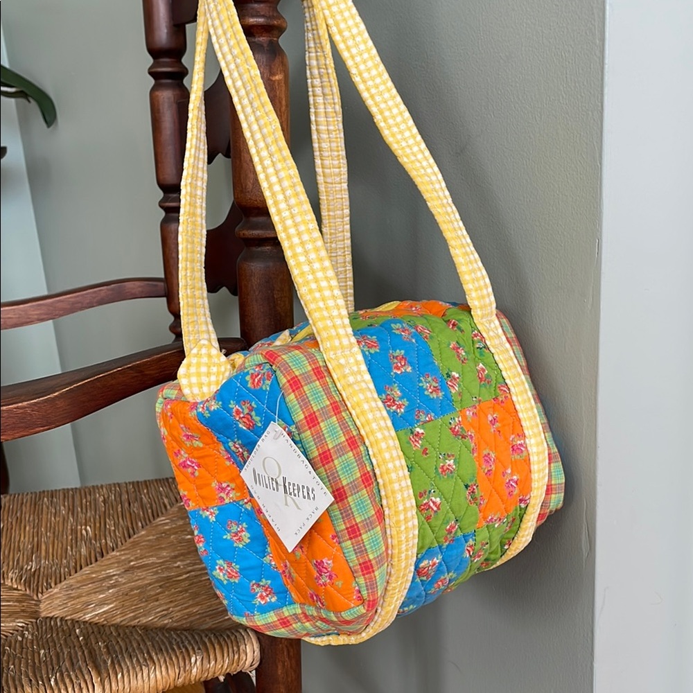 Quilted Keepers Patchwork Shoulder Bag